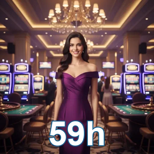 Tela de login da 59h no celular com entrada direta