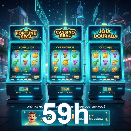 Tela de login 59h no celular com acesso oficial