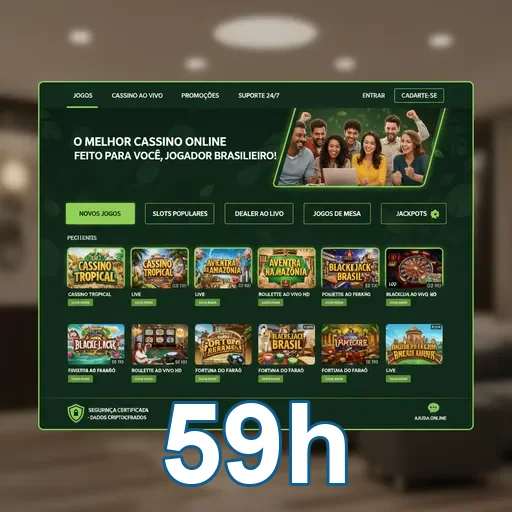 Use a 59h com pagamentos protegidos e navegação leve - 59h