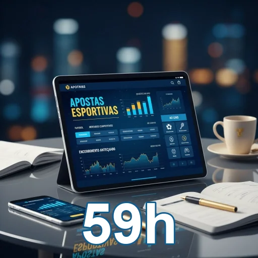 Veja um guia da interface mobile da 59h - 59h